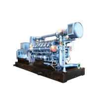 Enfriamiento de agua 24 V Inicio eléctrico AC 3 fases 700 kW Bio Gas Generator